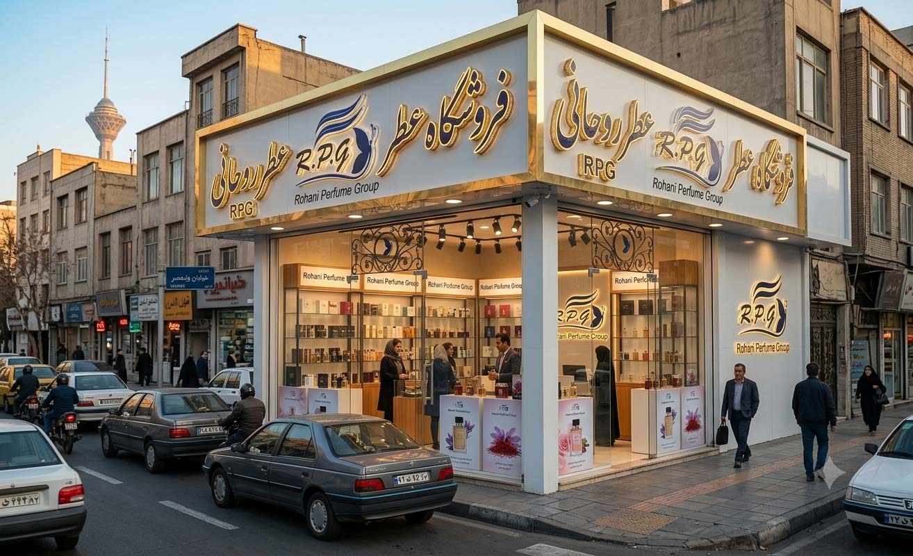 نمونه طراحی سایت فروش عطر روحانی